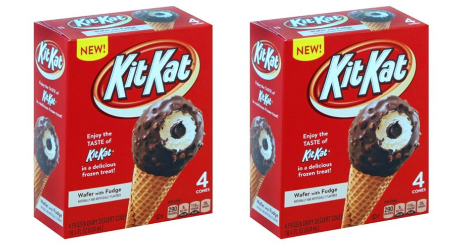 kitkat ice cream cones
