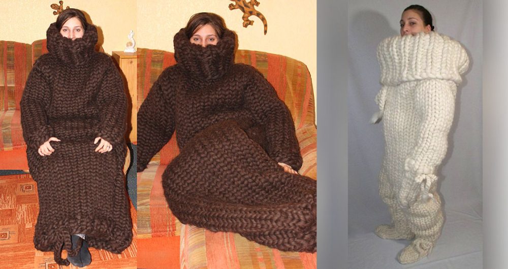 knitted onesie