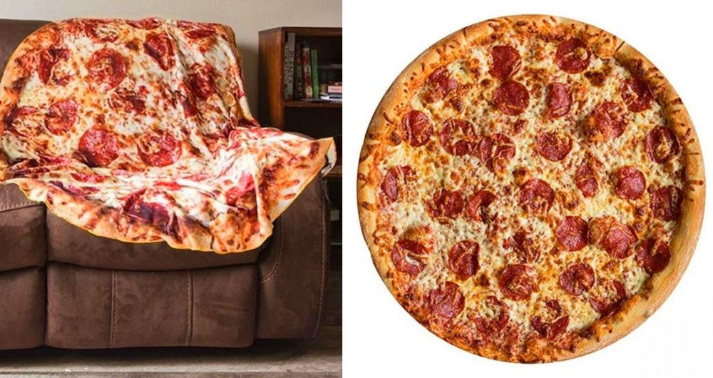 pizza blanket