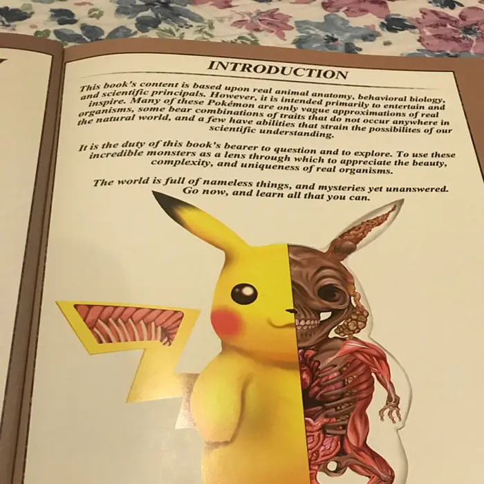 pokenatomy the pokemon anatomy book introduction page