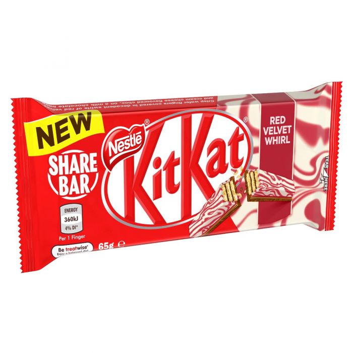 sideway kit kat red velvet flavor