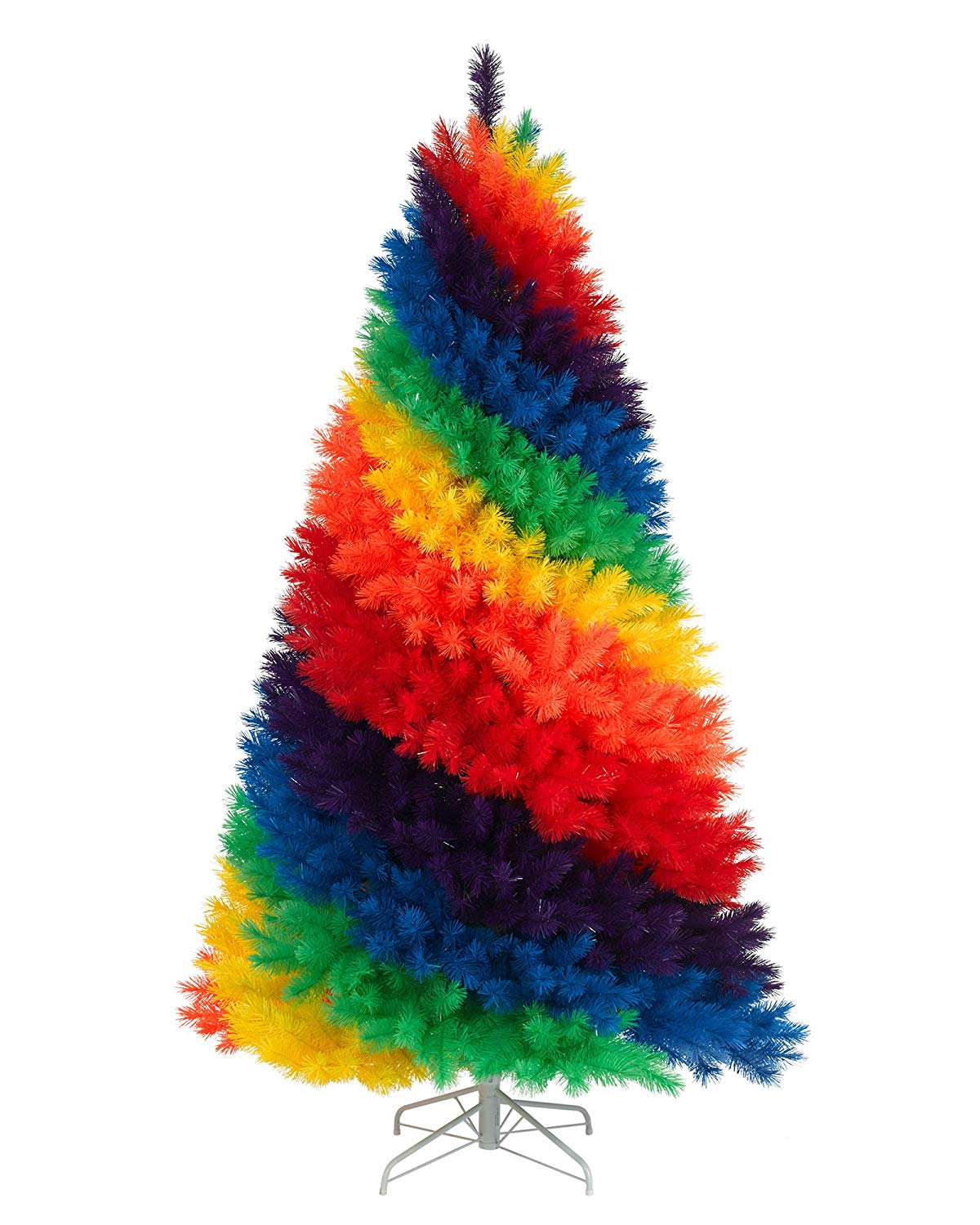 treetopia rainbow christmas tree