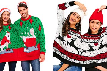 two person christmas sweater