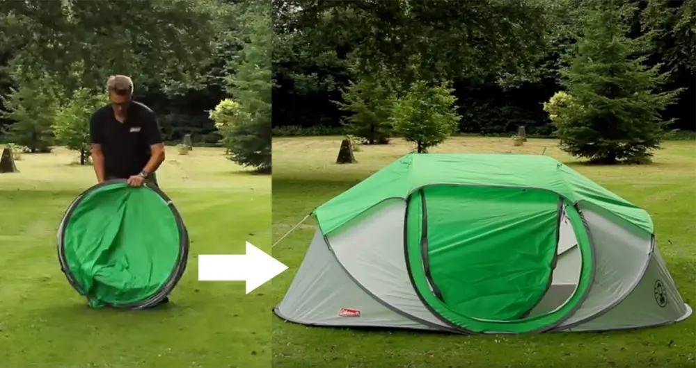 4-person pop-up tent