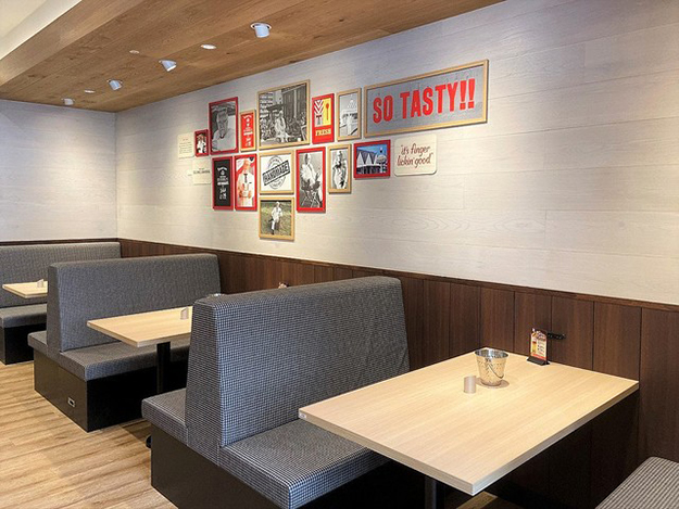 All-You-Can-Eat KFC dining booths