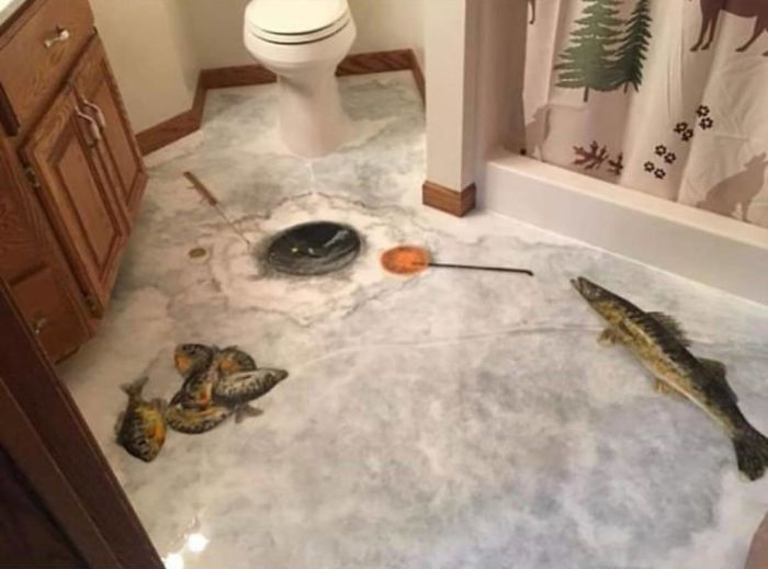 Bad Design Ideas for Bathroom Floor