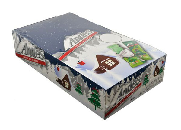 Box of 24 Andes Creme de Menthe Christmas Trees