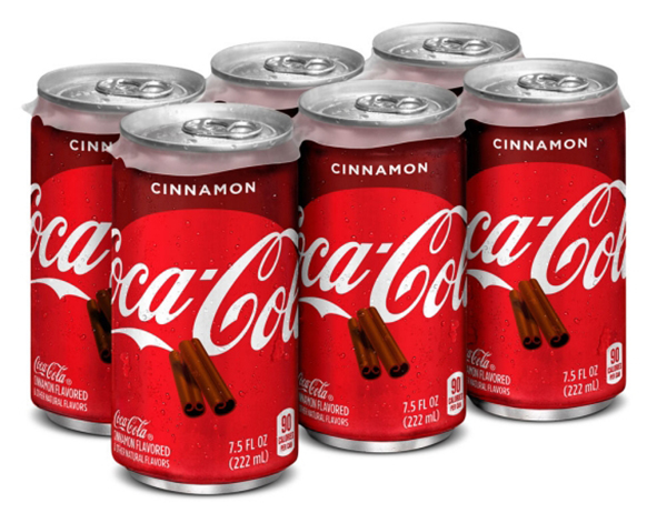 Coca-Cola Cinnamon six pack