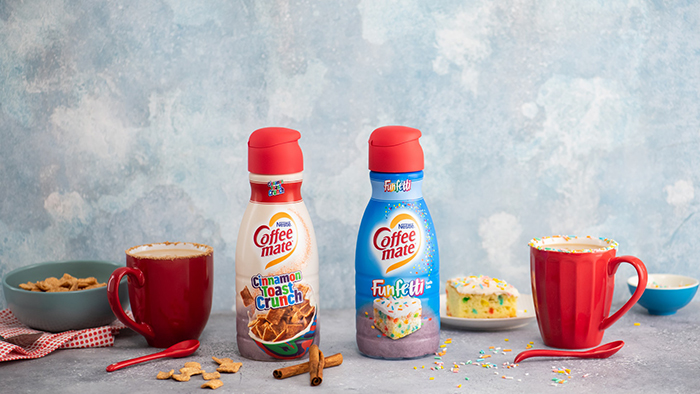 Coffee-mate Cinnamon Toast Crunch And Funfetti Creamers