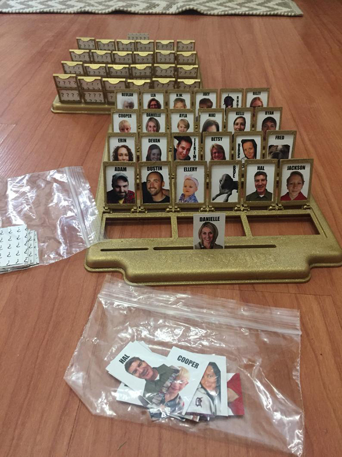 Customized Guess Who Board Game 2
