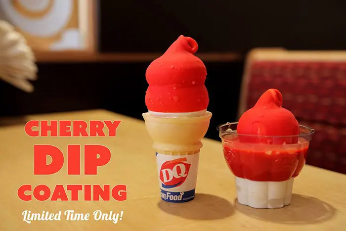 Dairy Queen's Cherry-Dipped Cone