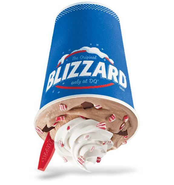 Dairy Queen's New Peppermint Hot Cocoa Blizzard