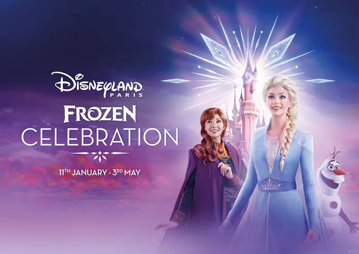 Disneyland Paris Frozen Celebration Promotional Poster