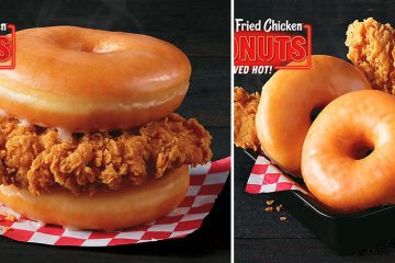 Fried chicken and donuts