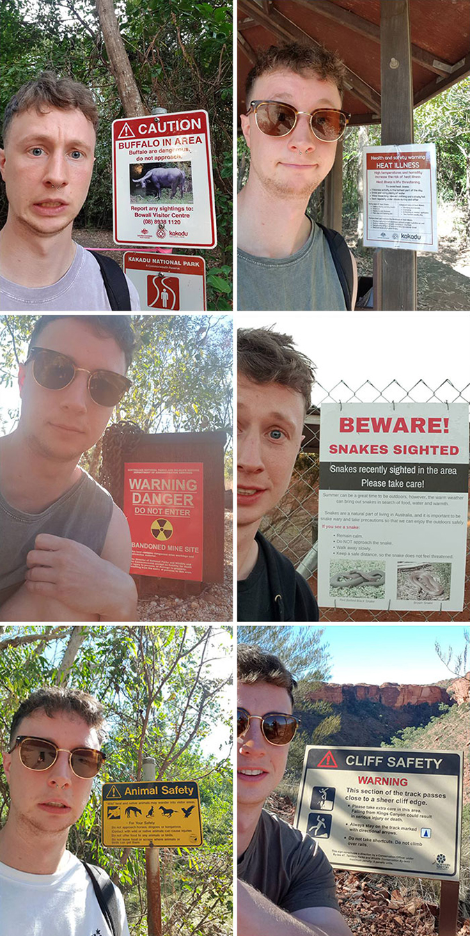 Funny Threatening Signs australia