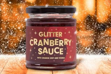 Glitter Cranberry Sauce