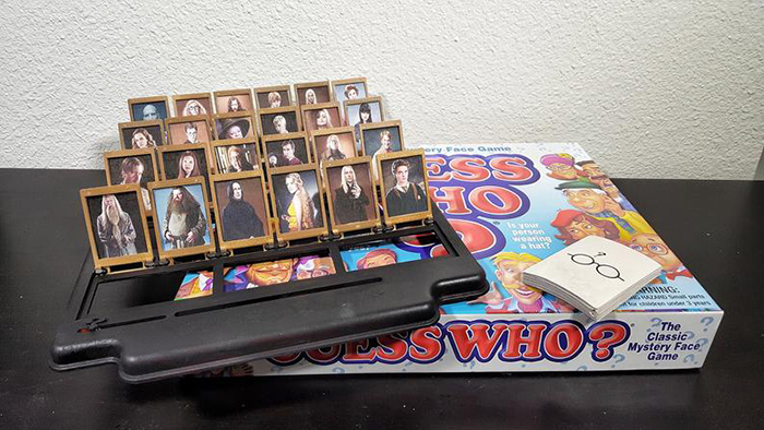Harry Potter Guess Who Board Game Printables