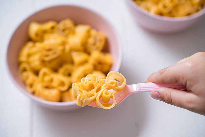 Hello Kitty pasta serving suggestion
