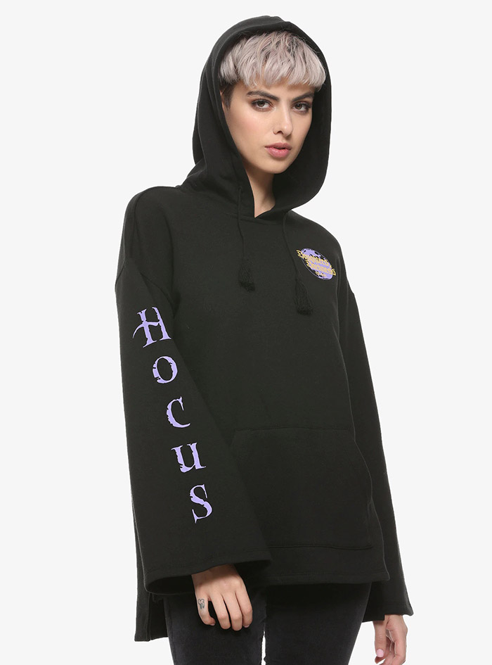 Hocus Pocus Clothing Collection Black Bell Sleeve Hoodie