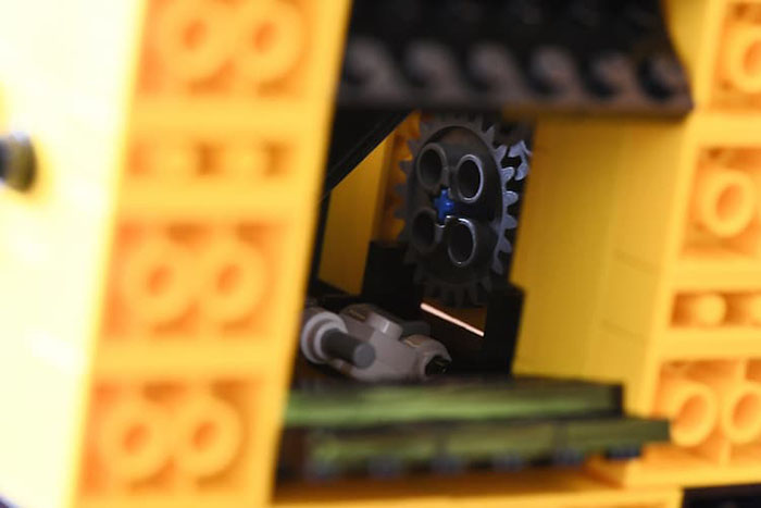LEGO Hasselblad 503CX Internal Mechanism