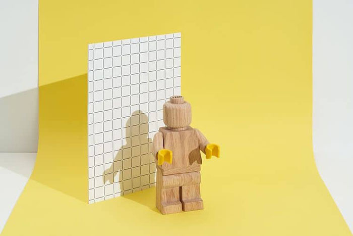 LEGO Wooden Figure