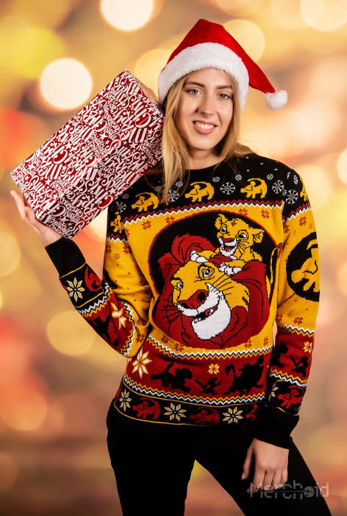 Lion King Ugly Disney Christmas Sweater for Women