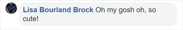 Lisa Bourland Brock Facebook Comment