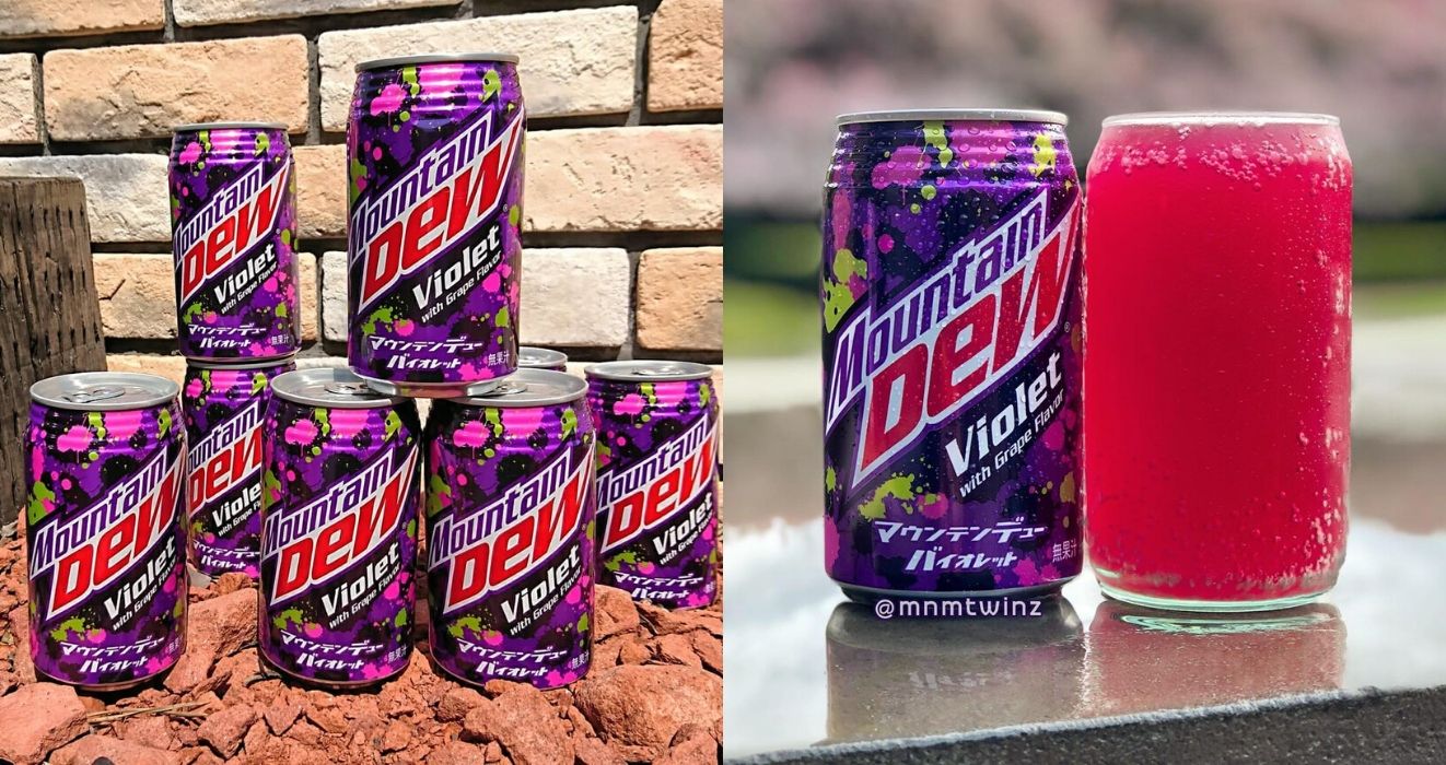 Mountain Dew Violet Flavor