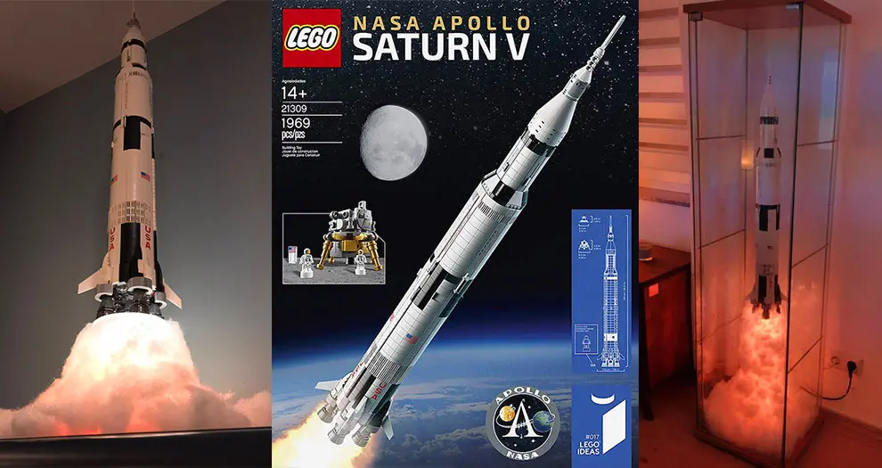 NASA Apollo Saturn V LEGO set