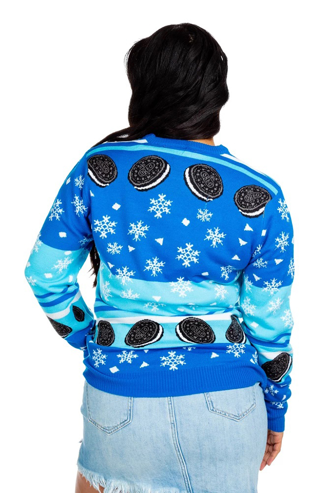 Oreo Ugly Christmas Sweater Back