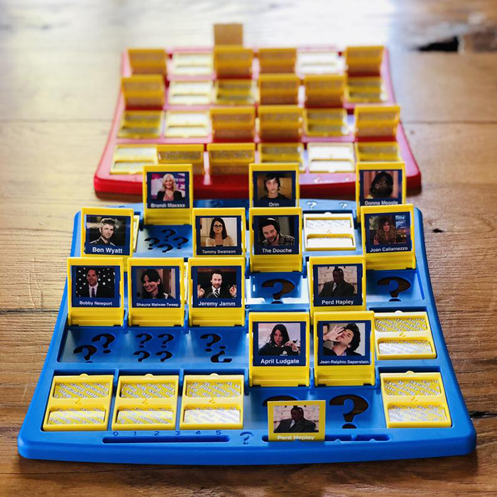 Parks and Recreation Guess Who Board Game 2