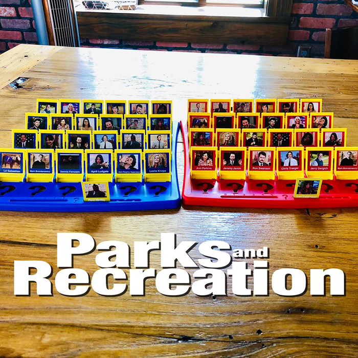 Parks and Recreation Guess Who Board Game