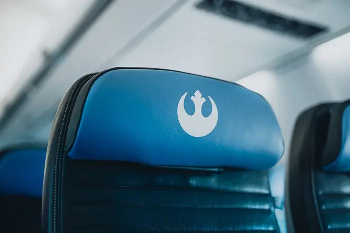 Star Wars Resistance Logo on Headrest