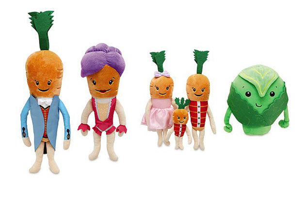 The Complete Vegetable Plush Toy Set