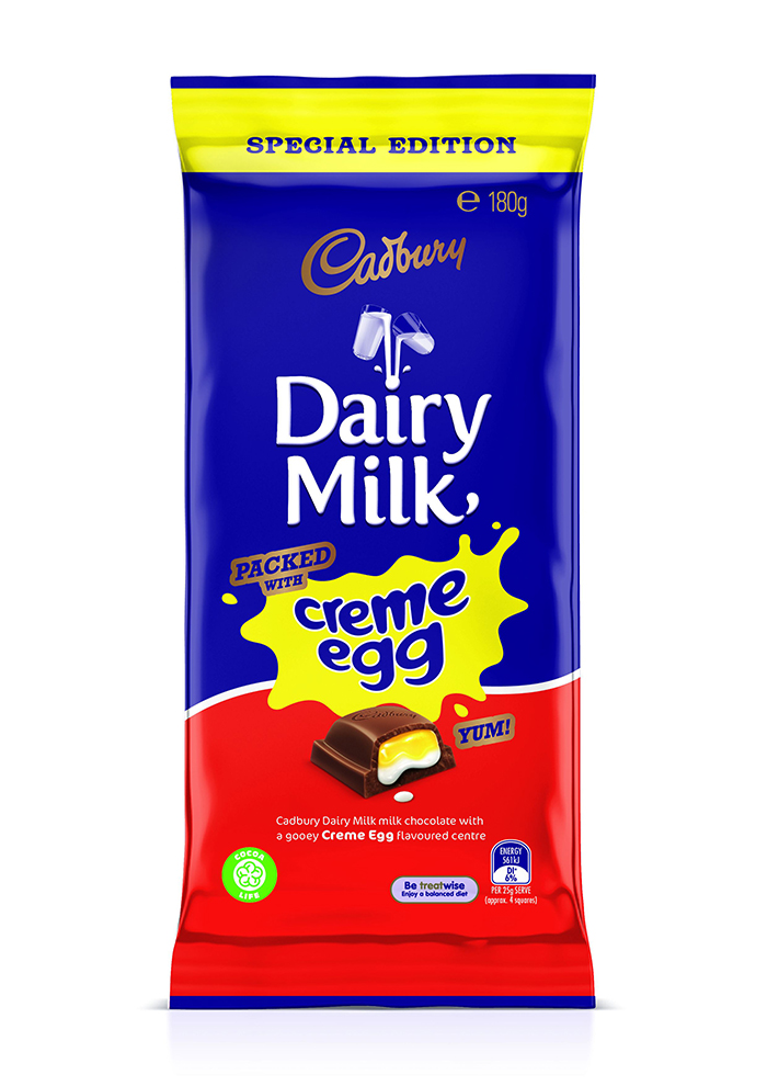 People In The UK Can Now Enjoy The Dairy Milk Creme Egg Bar