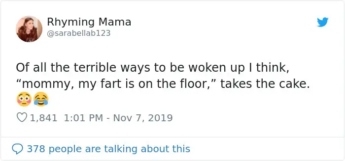 funny parenting struggles fart is on the floor