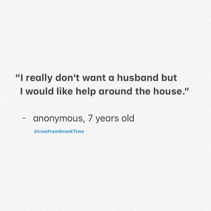 funny things kids say help husband