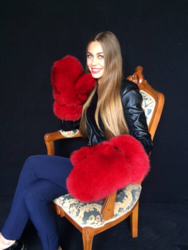 These Giant Fur Mittens Will Keep Your Hands Nice And Toasty Through Winter
