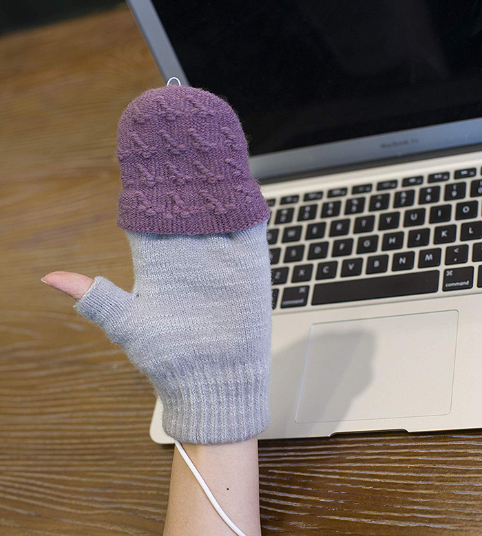 heated mittens full finger design