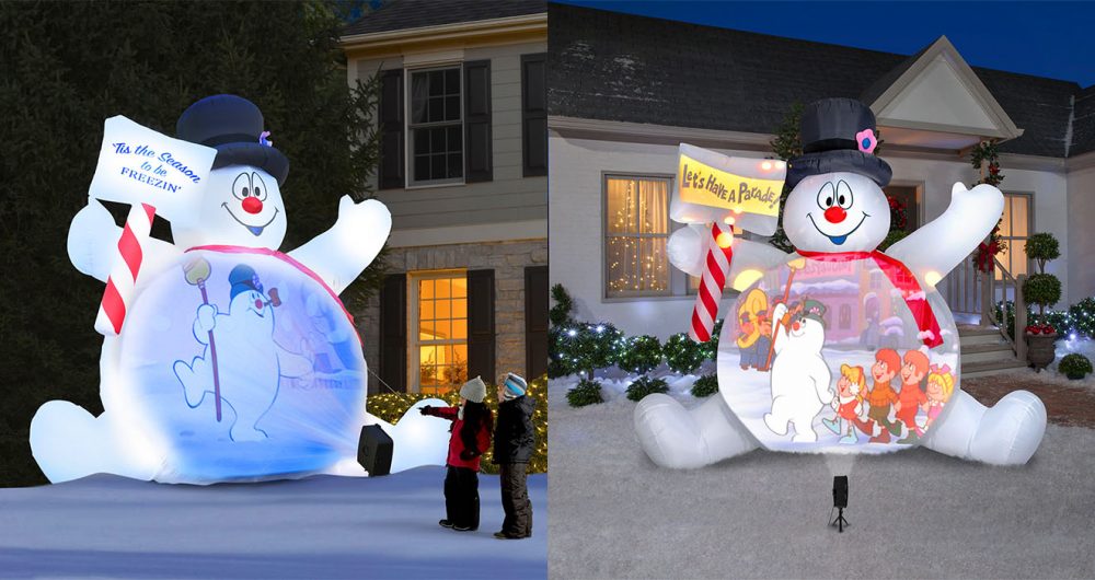 inflatable frosty the snowman