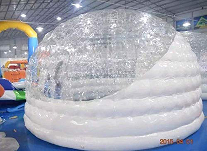 inflatable hot tub solar dome white clear pvc