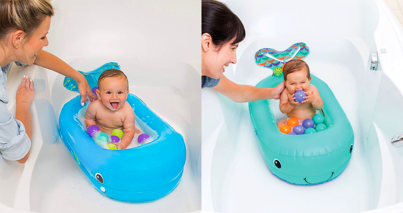 inflatable whale baby Bathtub