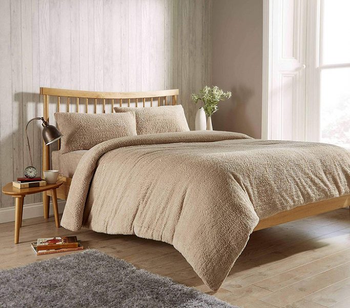 Snuggle Into A Teddy Fleece Duvet Set Over The Winter Months