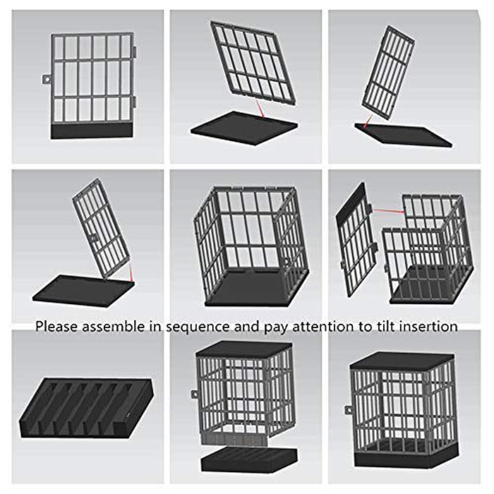 mobile phone jail assembly