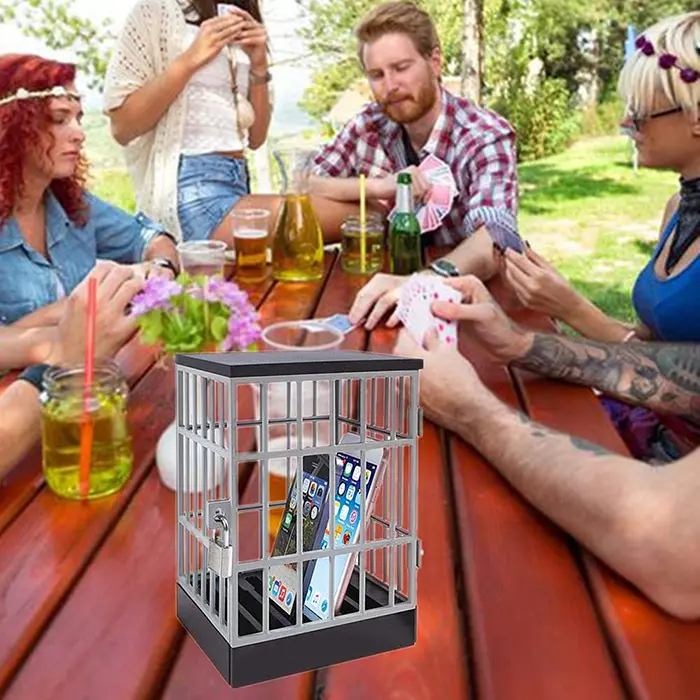 phone vaults outdoor party