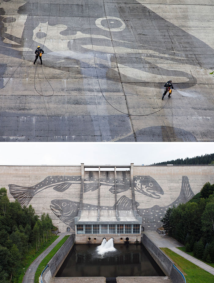 power washing transformations dam germany