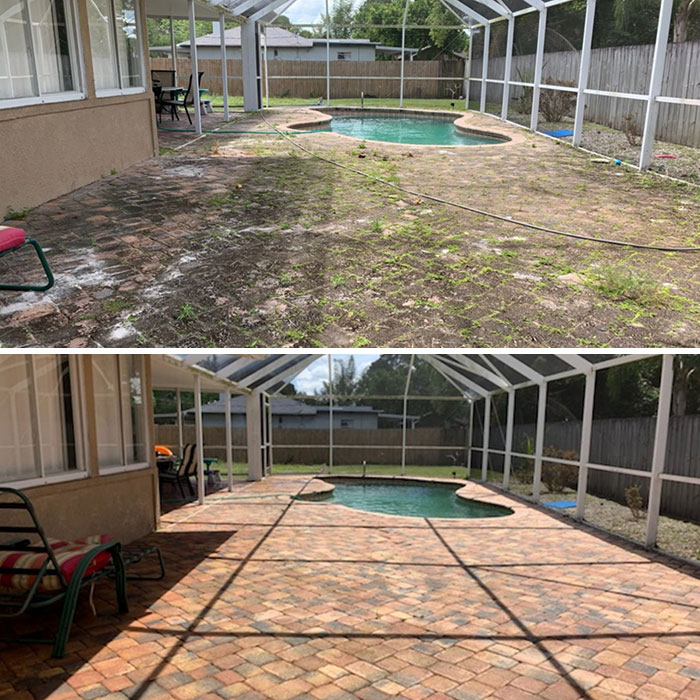 power washing transformations pool deck