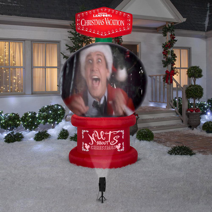 suggestion display inflatable national lampoon's christmas vacation snow globe