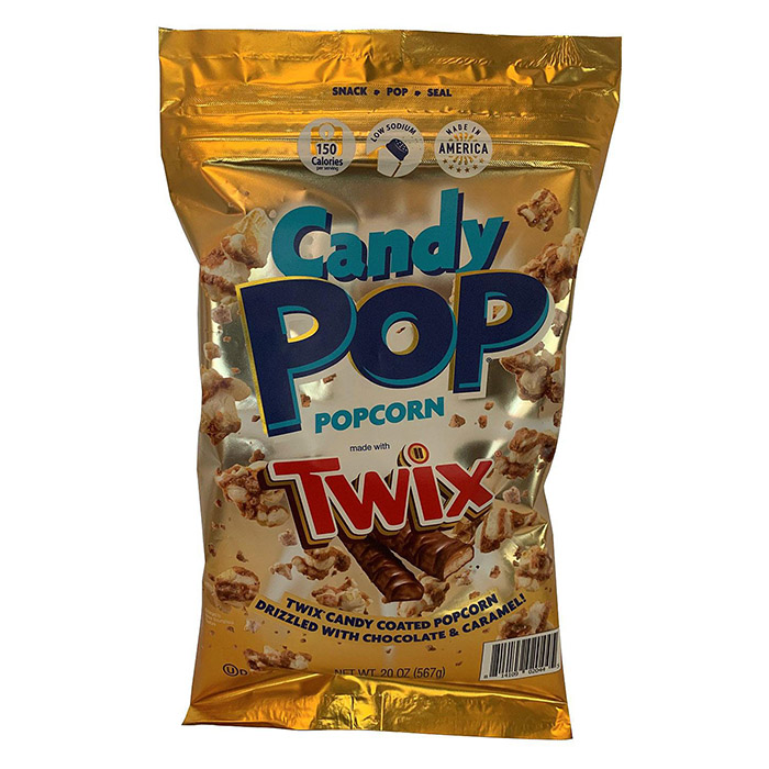 twix popcorn bag