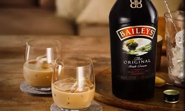 two shots of baileys irish cream